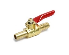 In-Line Benzinhahn Messing 3/8