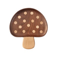 Holz-Pilz-Teller für Kinder