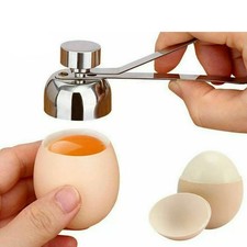 Edelstahl Eieröffner Shell-Öffner Eierschalenbrecher Wachteleier Ei Eierklopfer