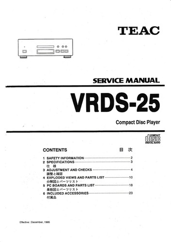 Service manual anleitung für - service,