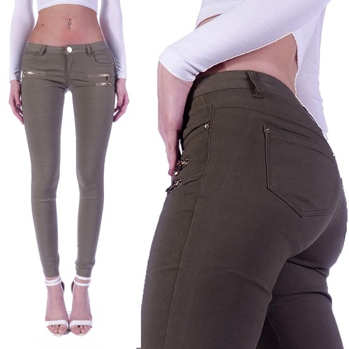 Damen jeggings jeans leggings - jeggings,