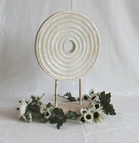 Mandala 020 holz shabby - 020, look
