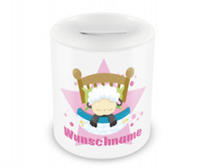 Kinder Spardose mit Name und