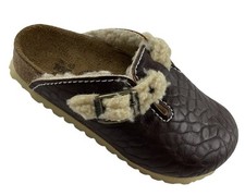 Birkis Kinder  Clogs Braun  schmal Gr.26