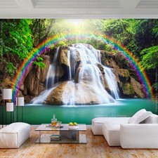 Wasserfall Natur Regenbogen