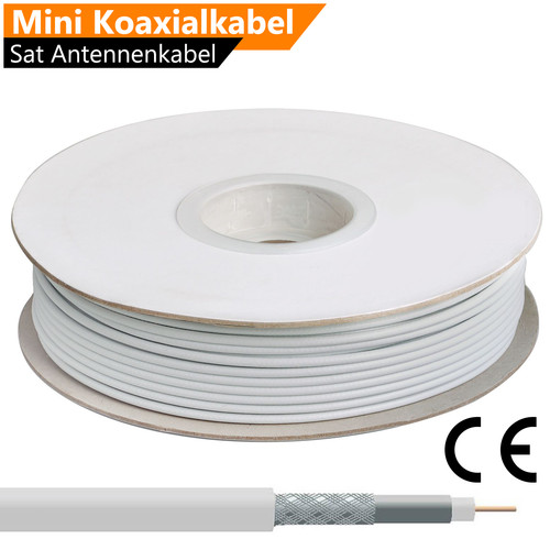 Mini koaxialkabel 4mm hd - 4mm,