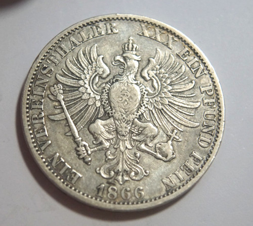 Preussen vereinstaler 1866 - preussen,,