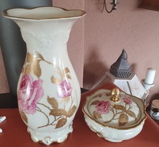 ROSENTHAL Vase mit Deckeldose