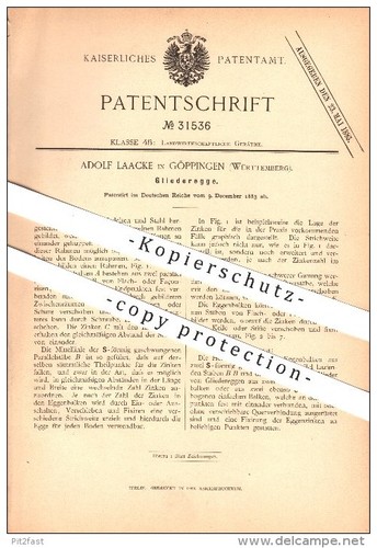 Original patent adolf - -, laacke