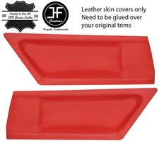 Rote Echte Leder 2X Hintere