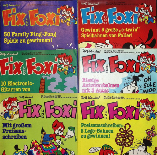Fix und foxi hefte 1981 - -,