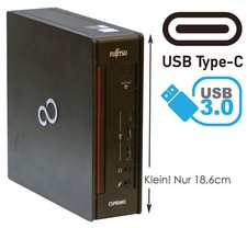 MINI COMPUTER Q957 8GB DDR4 128GB M.2 SSD USB-C 3.0 FÜR INTERNET WINDOWS 10 V640