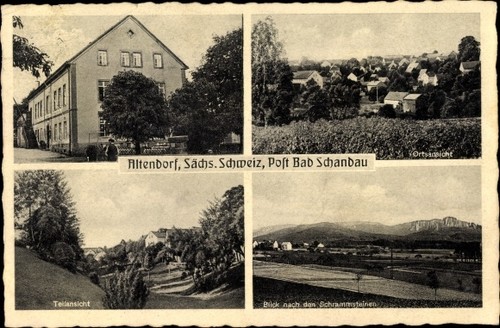 Altendorf sebnitz in - ak,