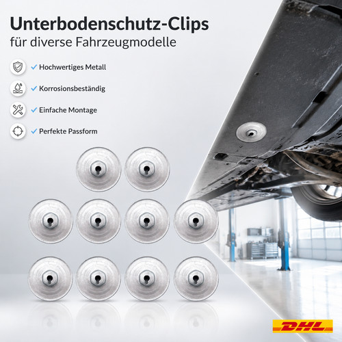 12x hitzeschutz blechmutter - 12x,