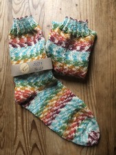 Socken, handgestr. aus