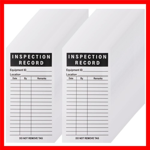 Safety inspection labels pack - inspection,