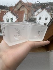 Teelichthalter Viereckig