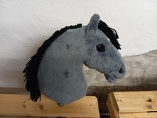 Hobby Horse mit Stock, Grau