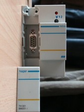 Hager  EIB  KNX  Datenschnittstelle REG TH001  RS232  Schnittstelle