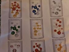 40 Blasen Kugeln schwebend für Vasen Goldfarben