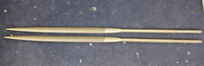 2 x VALLORBE Switzerland Präzision Feile Vogelzunge 180mm Hieb 00