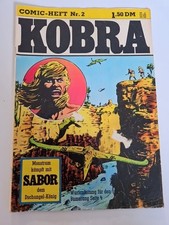 Kobra Comic Heft Nr.2 von 1976 aus dem Gevacur Verlag