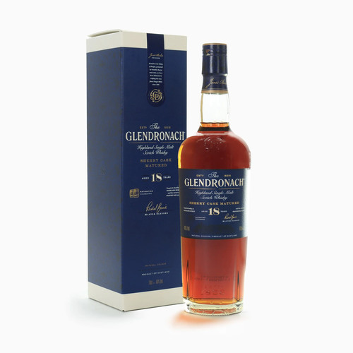 Glendronach jahre sherry - 18,