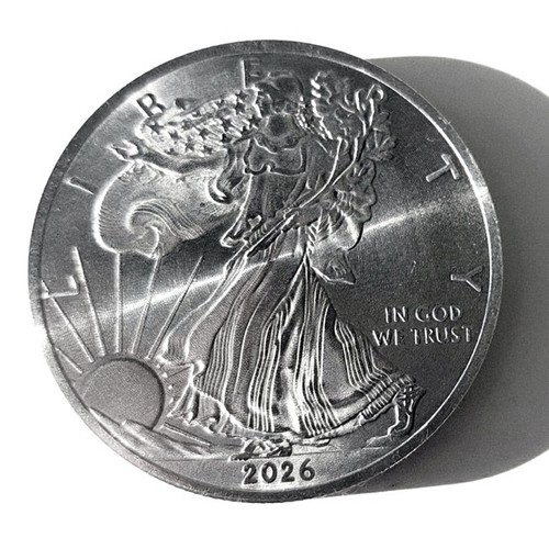 Unze titan medaille silver - unze,