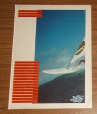 Seltene Werbung vintage HiFly 454 Surfboard Windsurfen 1982