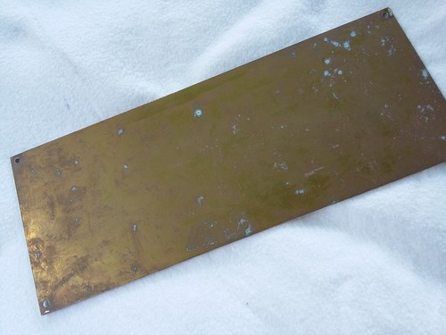 Messingschild ms58 massiv mit - ms58,