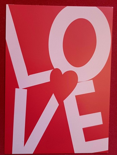 Love werbekarte von - ak,