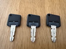 3x Zündschlüssel Staplerschlüssel Ameise elektrischer Hubwagen 503 (Linde, Still
