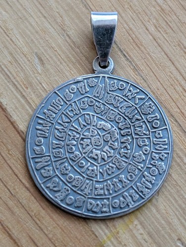 Anhänger amulett diskos - amulett,