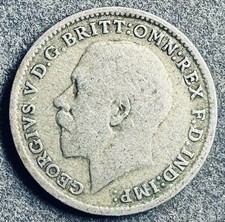 3 Pence 1922 Großbritannien