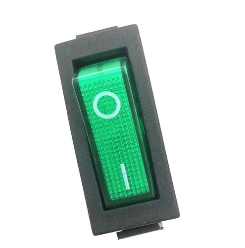 Wippschalter 3pin green - x,