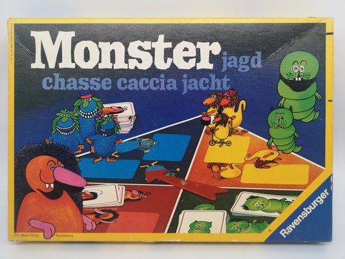 Monster jagd 1977 ravensburger - monster,