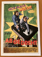 Abgedreht - Filmkarte Filmplakatkarte Cinema - Jack Black Mos Def Danny Glover