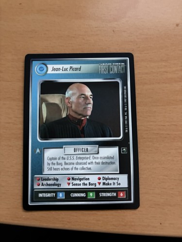 Star trek ccg first contact - trek,