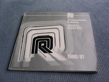 Amateurfunk-Katalog  1990/91 Geräte / Zubehör  ( RICOFUNK )
