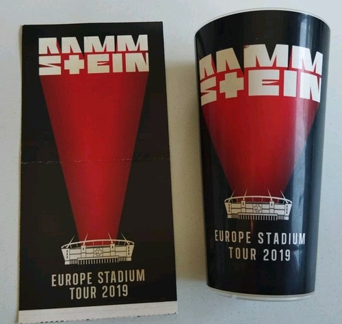 Rammstein konzert karte - rammstein,