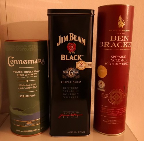 Leere verpackungen whisky - leere,