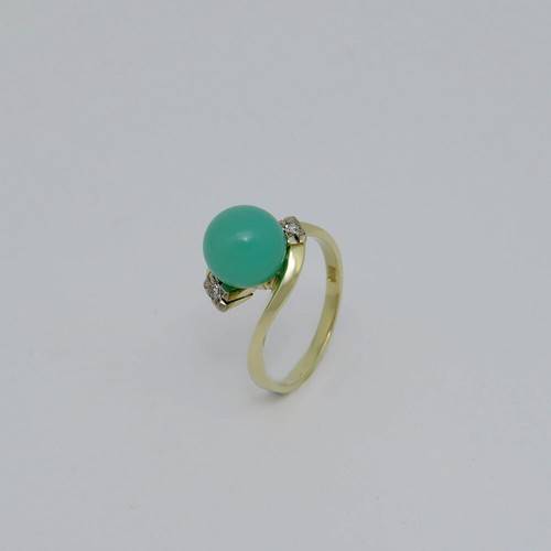Ring mit 04ct - ca., 0,04ct