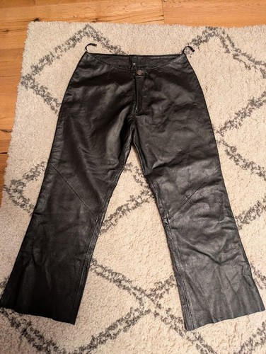 Schwarze lederhose lamm nappa - lederhose, lamm-nappa