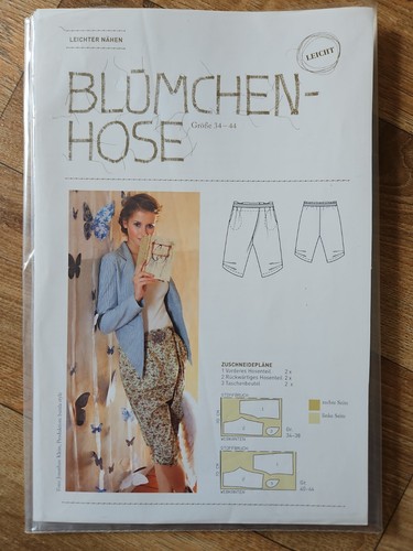 Burda sommerhose 34 44 - sommerhose, 34-44