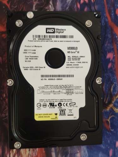 Western digital wd800jd - western,