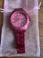 NEU Madison Uhr Metallarmband New York pink rosa G4330D