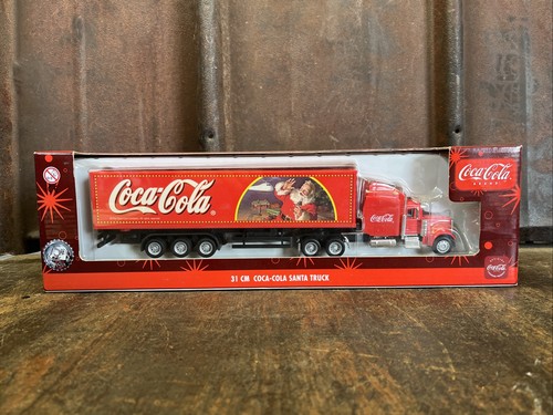 Original coca cola santa truck - original,