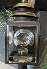 Alte Straßenlaterne ? Wand Laterne ….  Kerze .. aus Eisen  -  Vintage