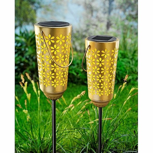 Solarleuchten glamour 2er set - solarleuchten, 2er-set
