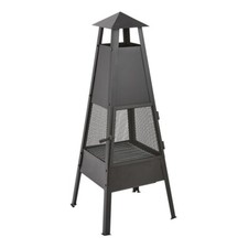 Outdoor Schwarz Chimenea